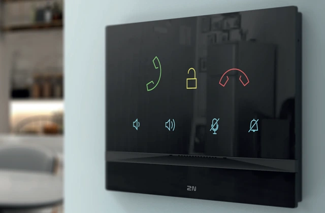 2N indoor unit with touch buttons