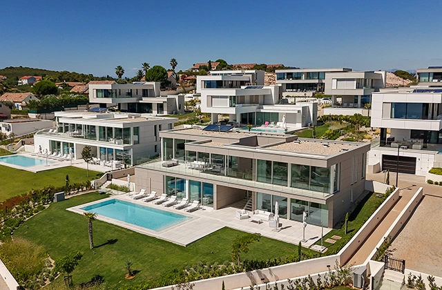 LIOQA Resort na Ugljanu – vile s bazenima iz zraka